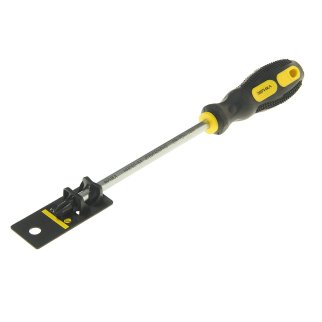 Отвертка крестовая ЭВРИКА PH3 8х150мм с противоскользящей ручкой фото