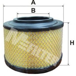 A 8024_фильтр воздушный! Ford Ranger 05>, Mazda BT-50 2.5CD 06>, Toyota Hi-Lux 2.5D-3.0D-4D 05> фото