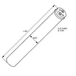 Осушитель системы кондиционирования NRF 33118 фото