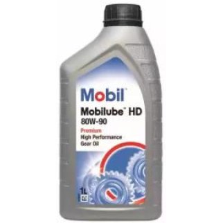 Масло трансмиссионное MOBIL MOBILUBE HD 80W90 GL-5 1л мин. фото