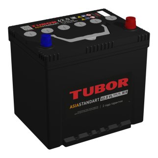 Аккумуляторная батарея TUBOR ASIA STANDART 6СТ62 обр. 230х175х221 520A D23L фото
