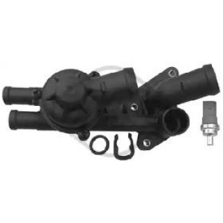 Термостат vw polo 1.2 3 цилиндра, 87с с датчиком температуры фото