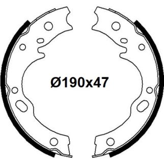 Колодки тормозные к-кт TRIALLI GF 4647 фото 3