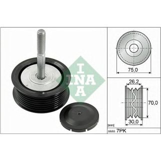 Ролик дополнительный руч. ремня INA 532 0792 10 фото