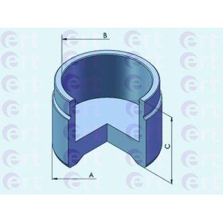 Поршень переднего суппорта ERT 151031-C фото