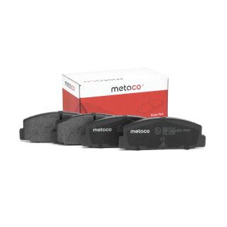 Колодки тормозные задние дисковые к-кт metaco 3010-014 фото