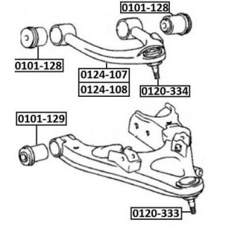 Опора шаровая ASVA 0120-333 фото