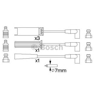 Провода высоковольт. ком/кт фото