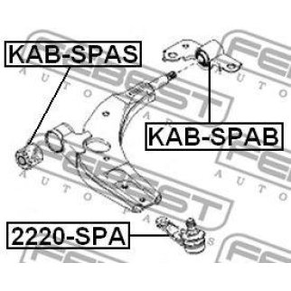 Опора шаровая FEBEST 2220-SPA фото