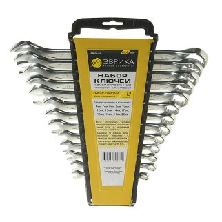Набор ключей комбинированных 13пр холдер PRO ЭВРИКА фото 1