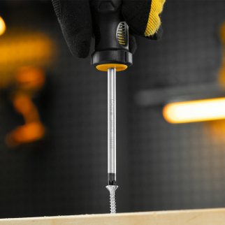 Отвертка, PZ1x75 мм, S2, 3к рукоятка// Denzel фото 7