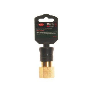 Быстроразъем пневматический с клапаном, внутренняя резьба 1/2&quot; (ONE TOUCH ROCK FORCE фото