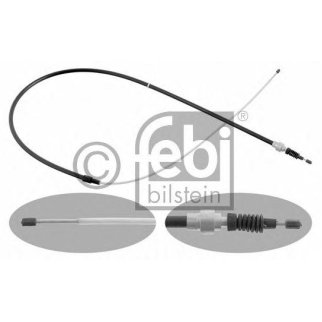 Трос стояночного тормоза зад прав/лев фото