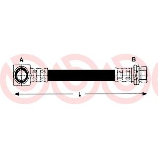 Шланг тормозной brembo T 24 130 фото