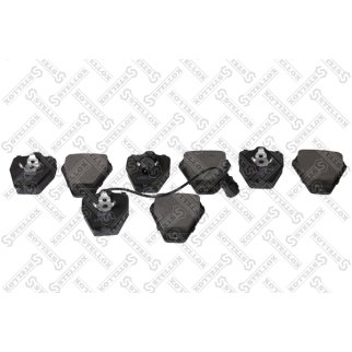 519 012B-SX_колодки дисковые перед.! с антискрип. пл. Audi A6/S6 4.2i &Quattro 94> фото