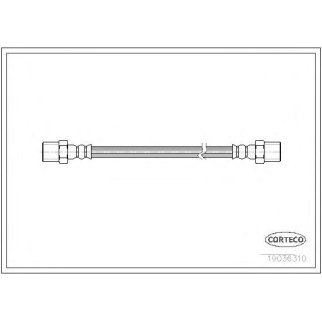 Шланг тормозной BMW: 5 520 d/520 i/523 i/525 d/525 i/525 td/525 tds/528 i/530 d/530 i/535 i/540 i/M 4.9 95-03, 5 Touring 520 d/520 i/523 i/525 d/525 i/525 tds/528 i/ фото