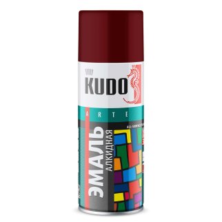 Автоэмаль KUDO вишневая 520мл фото