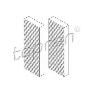 Фильтр салона topran 112 297 755 фото
