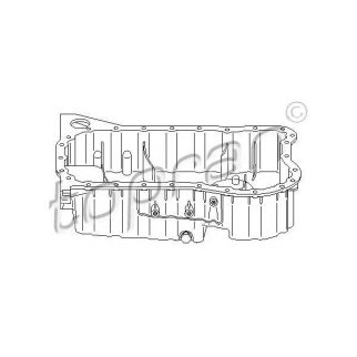 Поддон масляный двигателя topran 113321755 фото
