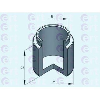 Поршень переднего суппорта ERT 151071-C фото