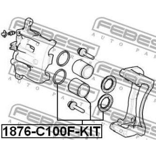 Поршень суппорта 1876-C100F-KIT фото