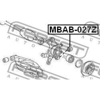 MBAB-027Z_сайлентблок рычага плав.! MB W124-W210 85> фото