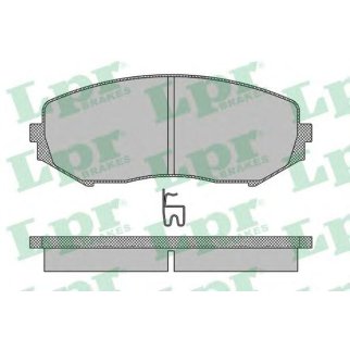 Колодки тормозные передние к-кт Lpr 05P1318 фото