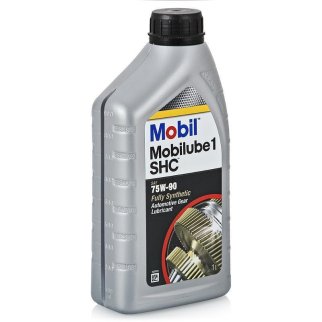 Mobil Mobilube 1 SHC 75W90 (1L)_масло трансм.! синт. API GL-4/5, MT-1, ZF TE-ML 07A фото
