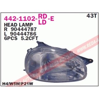 Фара левая DEPO 442-1102L-LD-E фото