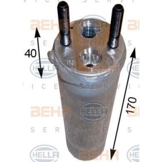 Осушитель системы кондиционирования Hella 8FT 351 193-141 фото 3