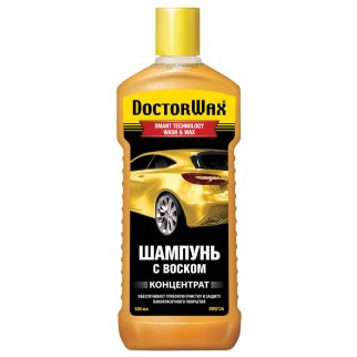 Шампунь автомобильный DOCTOR WAX с воском (концентрат) 300мл фото