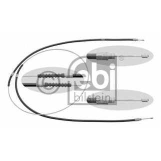 Трос стояночного тормоза зад прав/лев фото