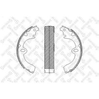 Колодки барабанные к-кт Stellox 108 100-SX фото