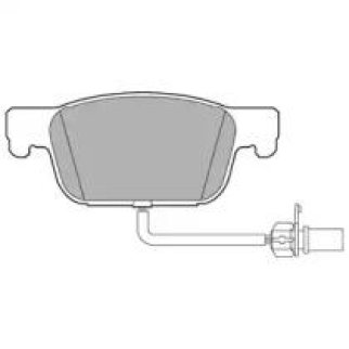 Колодки дисковые тормозные, комплект фото