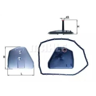 Фильтр АКПП MAHLE HX 164 D фото