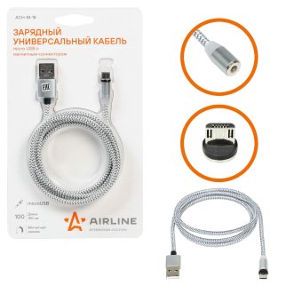 Дата-кабель USB AirLine ACH-M-18 фото