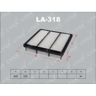 Фильтр воздушный LYNXauto LA-318 фото