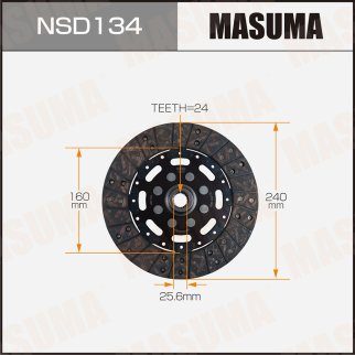 NSD134_диск сцепления! Nissan X-Trail T30 QR20DE/QR25DE фото