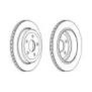 Диск тормозной задний FERODO DDF2095C фото