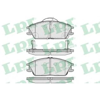 Колодки тормозные передние к-кт Lpr 05P1222 фото