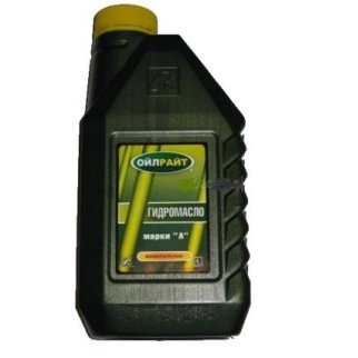 Масло гидравлическое OIL RIGHT марки А 1л. фото