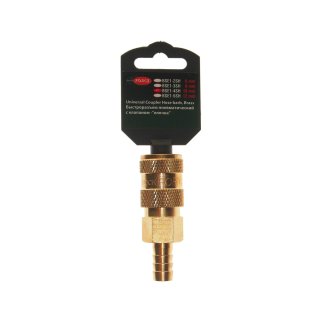 Быстроразъем пневматический с клапаном "елочка" 10мм ROCK FORCE фото 1