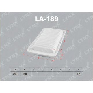 Фильтр воздушный LYNXauto LA189 фото