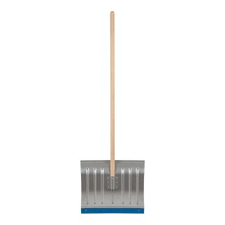 Лопата снеговая алюминиевая 430х370 с/ч стальная окантовка СИБРТЕХ фото 3