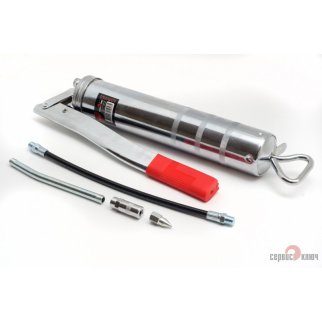 Шприц плунжерный 400мл ПРОФИ с клапаном СЕРВИС КЛЮЧ фото