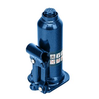 Домкрат бутылочный 3т гидравлический подъем 188-363мм в кейсе STELS фото 5