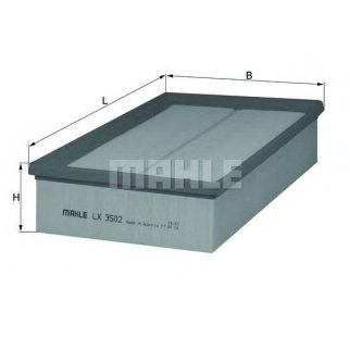 Фильтр воздушный KNECHT LX 3502 фото