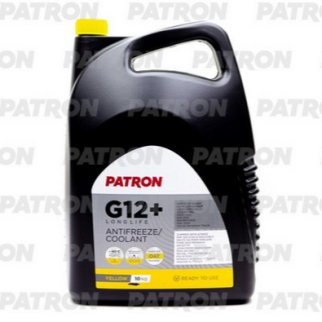 Антифриз 10кг (8.9л) - желтый PATRON YELLOW G12+, TL 774-D/F, G012A8FA1, DAF 325.2/325.3/326.0/326.3 фото