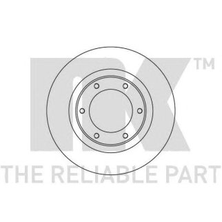 Диск тормозной, передний фото