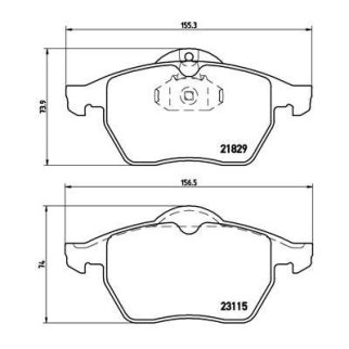 Колодки тормозные передние к-кт TRIALLI PF 4312 фото 2